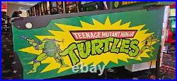 TEENAGE MUTANT NINJA TURTLES Pinball Machine Data East 1991 3529 TEENAGE MUTANT NINJA TURTLES Pinball Machine Data East 1991 3529