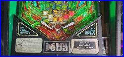TEENAGE MUTANT NINJA TURTLES Pinball Machine Data East 1991 3529 TEENAGE MUTANT NINJA TURTLES Pinball Machine Data East 1991 3529