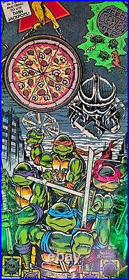 TEENAGE MUTANT NINJA TURTLES Pinball Machine Data East 1991 3529 TEENAGE MUTANT NINJA TURTLES Pinball Machine Data East 1991 3529