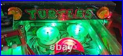 TEENAGE MUTANT NINJA TURTLES Pinball Machine Data East 1991 3529 TEENAGE MUTANT NINJA TURTLES Pinball Machine Data East 1991 3529