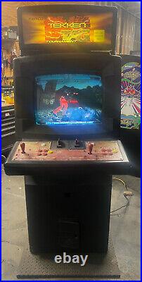 TEKKEN TAG TOURNAMENT ARCADE MACHINE by NAMCO 1999 (Excellent)