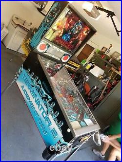 Details about   TERMINATOR 2 PINBALL MACHINE 1991 Collectors Customized MODs LEDS Private Owner 