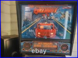 THE GETAWAY HIGH SPEED II Pinball Machine Williams 1992 2471