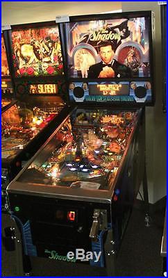 THE SHADOW Pinball Machine Bally 1994 Excellent Game Play