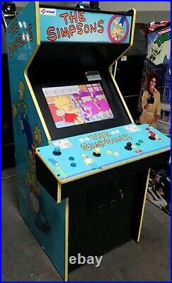 THE SIMPSONS ARCADE MACHINE by KONAMI 1991