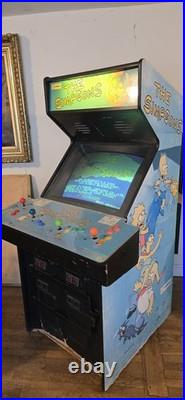 THE SIMPSONS ARCADE MACHINE by KONAMI 1991