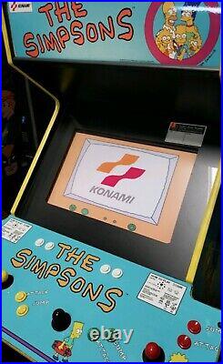 THE SIMPSONS ARCADE MACHINE by KONAMI 1991