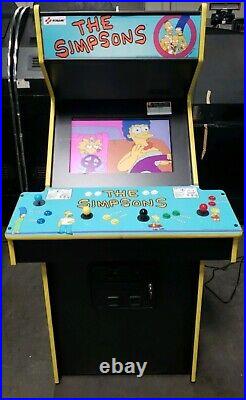 THE SIMPSONS ARCADE MACHINE by KONAMI 1991