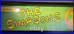 THE SIMPSONS ARCADE MACHINE by KONAMI 1991