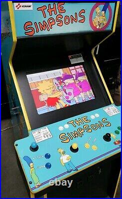 THE SIMPSONS ARCADE MACHINE by KONAMI 1991