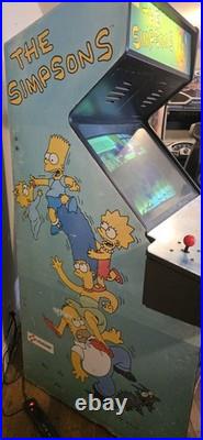 THE SIMPSONS ARCADE MACHINE by KONAMI 1991