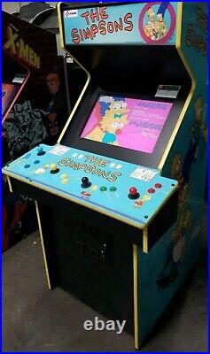 THE SIMPSONS ARCADE MACHINE by KONAMI 1991