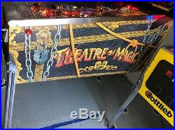 THEATRE OF MAGIC Pinball Machine LEDS AUTHORIZED STERN DISTRIBUTOR COLOR DMD