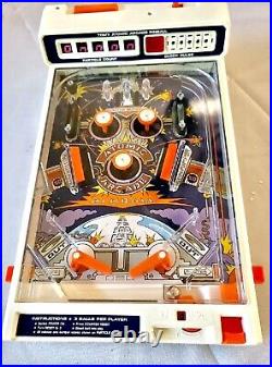 TOMY VINTAGE 1979 Atomic Arcade Pinball Machine WORKS MINT NIB ELECTRONIC