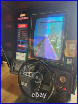 TURBO ARCADE MACHINE by SEGA 1981 (Excellent Condition) RARE