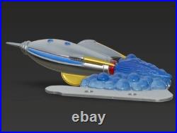 TWILIGHT ZONE 3D Pinball Machine HOLOGRAM TOPPER (TZ) pinball mod