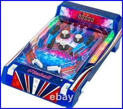 Tabletop Pinball Machine Exciting Retro Arcade Game, LED Lights, Sound Effects