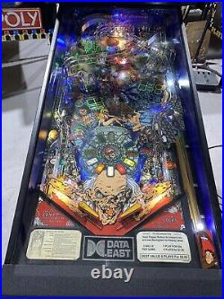 Tales From The Crypt Pinball Machine By Data East Coin Op Arcade LEDS