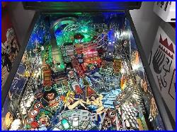 Tales from the Crypt Data East Pinball Machine. CUSTOM TOPPER LEDS MODS GALORE