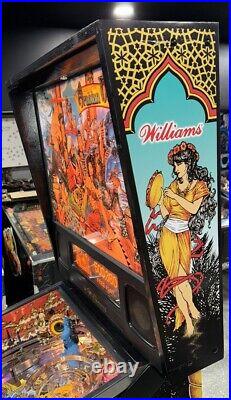 Tales of the Arabian Nights Pinball Machine Williams 1996 Orange County Pinballs