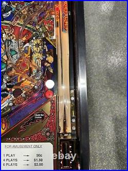 Tales of the Arabian Nights Pinball Machine Williams 1996 Orange County Pinballs