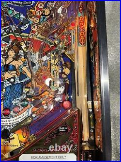 Tales of the Arabian Nights Pinball Machine Williams 1996 Orange County Pinballs