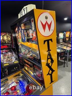 Taxi Williams 1989 Pinball Machine Home Use Free Ship Orange County Pinballs