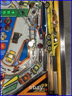 Taxi Williams 1989 Pinball Machine Home Use Free Ship Orange County Pinballs
