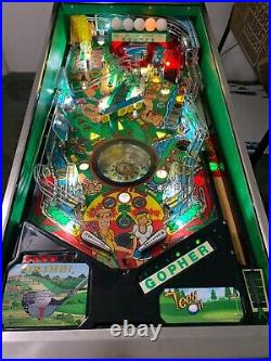 Tee'd Off Golf Pinball Machine