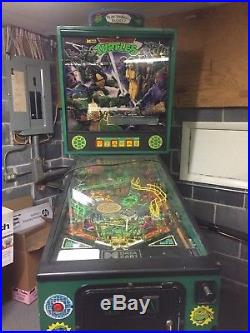 Teenage Mutant Ninja Turtle Pinball Machine