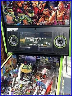 Teenage Mutant Ninja Turtles Limited Edition Pinball Machine Topper #314 Of 500