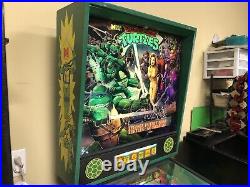 Teenage Mutant Ninja Turtles Pinball Machine by Data East FREE SHIPPING