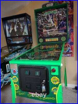 Teenage Mutant Ninja Turtles Pinball Machine by Data East. Lots of mods