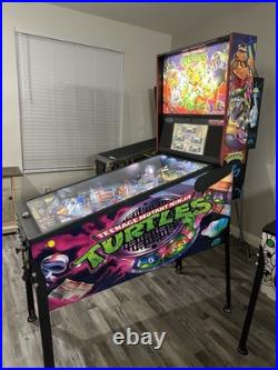 Teenage Mutant Ninja Turtles Premium Pinball Machine! Tmnt! Cowabunga Dude