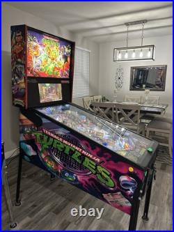 Teenage Mutant Ninja Turtles Premium Pinball Machine! Tmnt! Cowabunga Dude