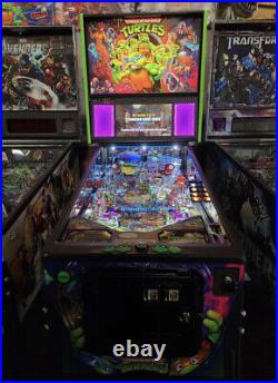 Teenage Mutant Ninja Turtles Pro Pinball Machine Pin By Stern 2020
