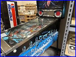 Terminator 2 Pinball Machine Arnold Schwarzenegger By Williams