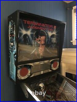 Terminator 2 Pinball Machine WILLIAMS GREAT SHAPE