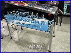 Terminator 2 Pinball Machine Williams 1991 LEDS Free Ship Orange County Pinballs