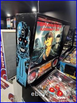 Terminator 2 Pinball Machine Williams 1991 Orange County Pinballs FREE SHIP