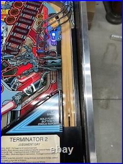 Terminator 2 Pinball Machine by Williams LED Arnold Schwarzenegger Free Shipping