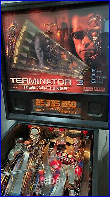 Terminator 3 Rise of the Machines Stern Pinball