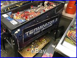Terminator 3, T3, Stern Full Size Pinball Machine- Nice & Working 100% Calif