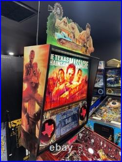 Texas Chainsaw Massacre Pinball Machine Spooky Orange County Pinballs FREE SHIP