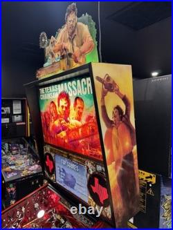 Texas Chainsaw Massacre Pinball Machine Spooky Orange County Pinballs FREE SHIP