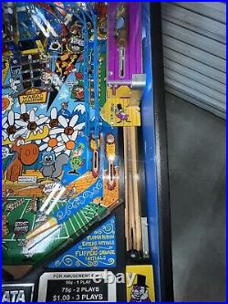 The Adventures of Rocky and Bullwinkle Data East 1993 Pinball Machine Free Ship