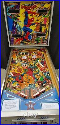 1980 Gottlieb The Amazing Spider Man pinball super kit 
