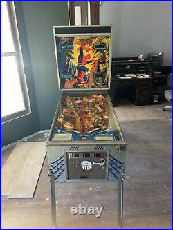 The Amazing Spiderman Pinball Machine 1980 Gottlieb