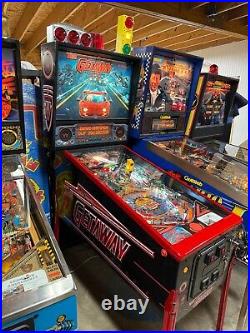 The Getaway High Speed II Pinball Machine Fully Restored, Collector's Gem