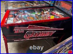 The Getaway High Speed II Pinball Machine Fully Restored, Collector's Gem